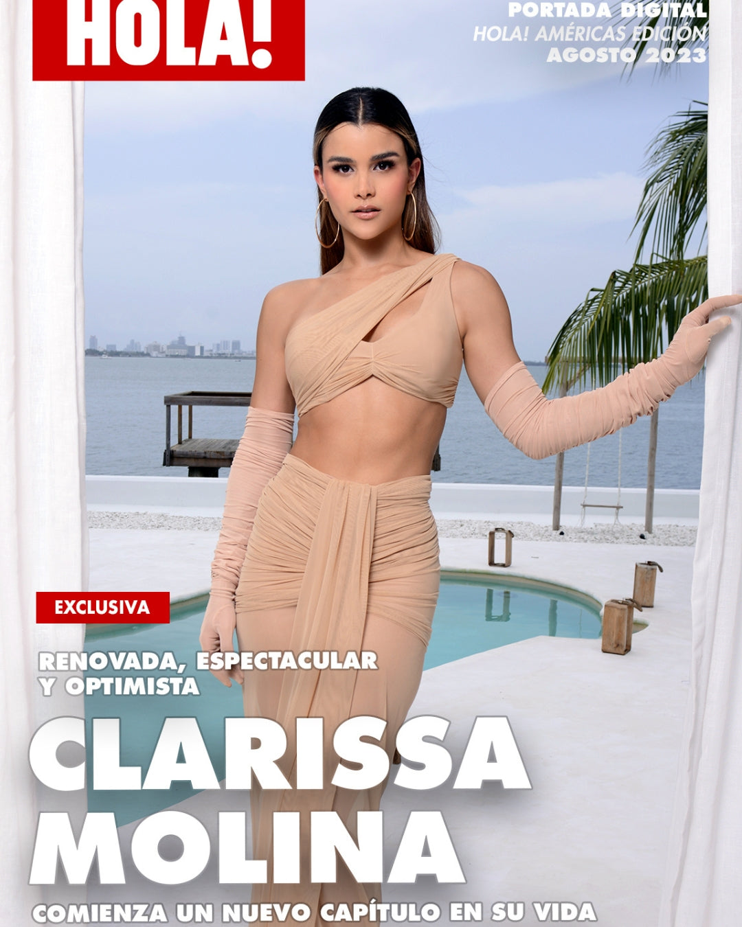 Clarissa Molina pagina web - noticia - hola