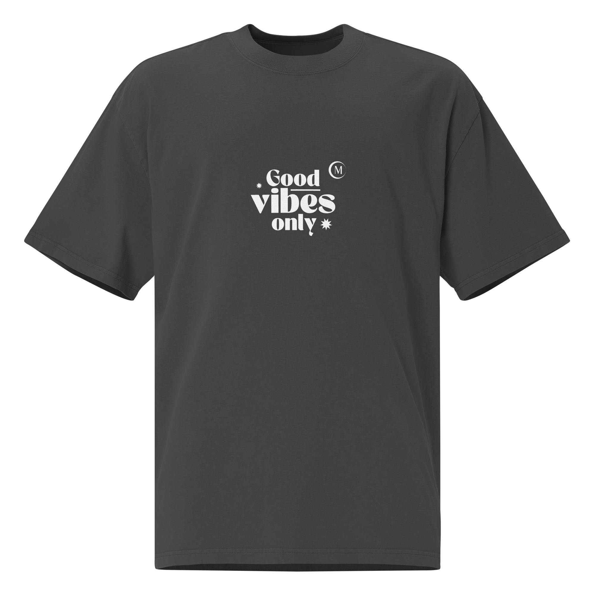 Clarissa Molina - Camiseta Oversize Good Vibes Only