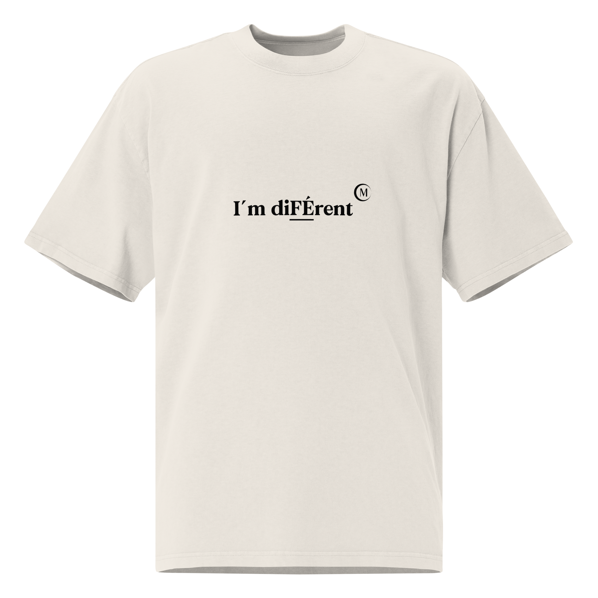 Clarissa Molina - Camiseta Oversize I'm DiFÉrent