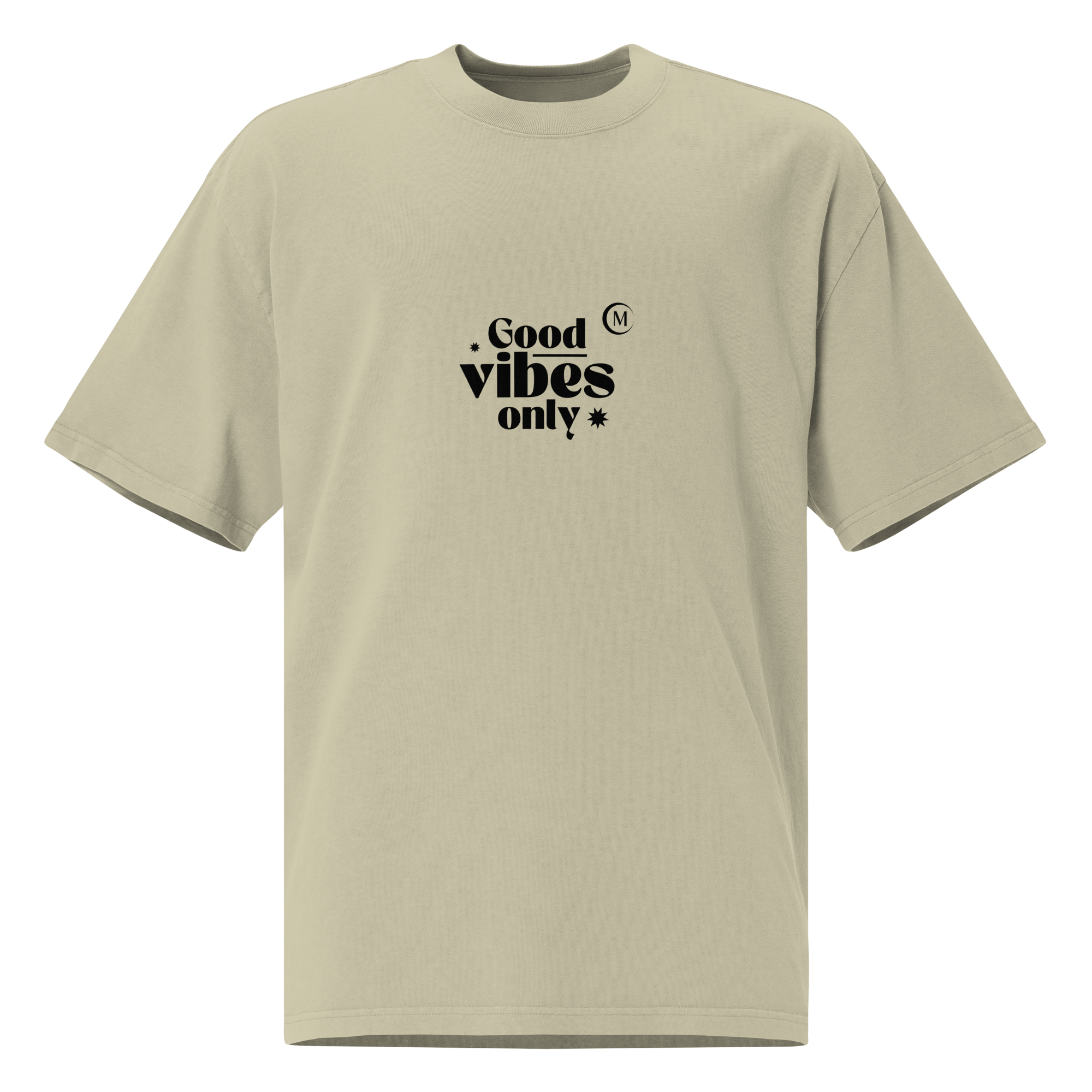 Clarissa Molina - Camiseta Oversize Good Vibes Only