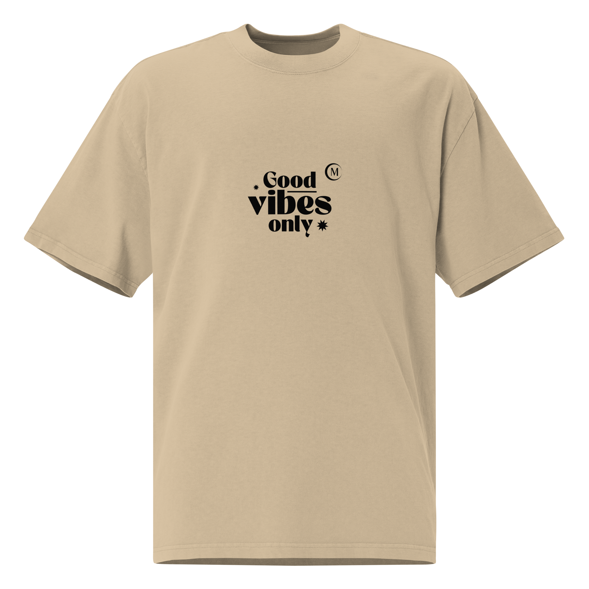 Clarissa Molina - Camiseta Oversize Good Vibes Only